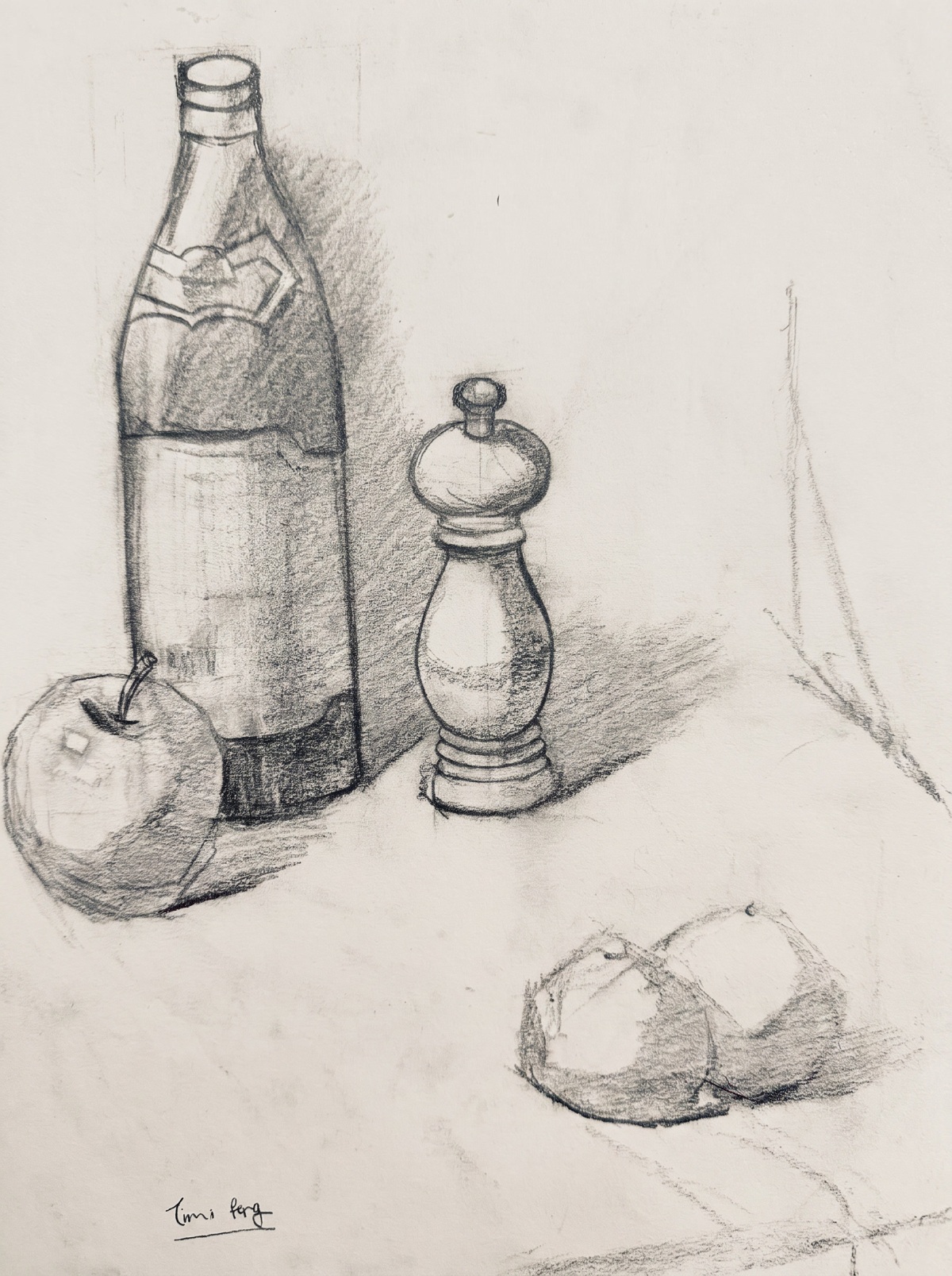 Still Life with Bottle