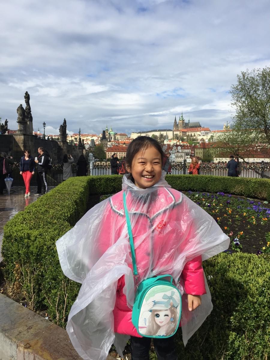 Rainy day, Disney poncho
