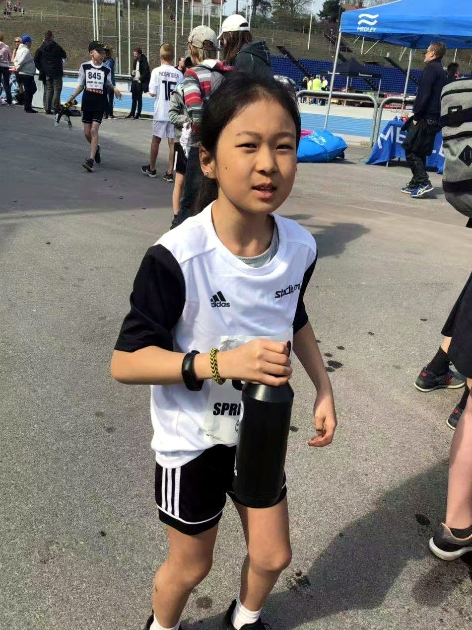 After the race